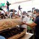 nht.Thirteen intact coffins, dating back 2,500 years, were found in the Saqqara burial chamber.