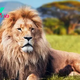 Roaring Majesty: Exploring the World of Lions H12