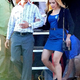 dq Don’t let go! A leggy Scarlett Johansson keeps a hold on Joseph Gordon-Levitt in high heels and a short dress on set