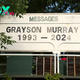 Who was Grayson Murray the golfer being honored by the 2024  U.S. Open?