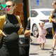 Lala Kent flaunts her baby bump in black dress during lunch date with daughter Ocean