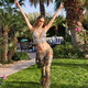 B83.Inside Alessandra Ambrosio’s very lavish Coachella mansion: The supermodel partied it up with pals inside a $7,000-a-night desert oasis complete with a glittering saltwater pool, games room, and its own putting green.
