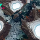 Earth from space: Trio of ringed ice caps look otherworldly on Russian Arctic islands