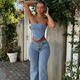 Uresa Zogu captivates fans with her charming beauty and figure-hugging jeans