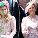 Princess Beatrice twins with her aunt, the Duchess of Edinburgh, in pink floral dress at Royal Ascot 2024