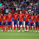 Why does the Spanish anthem have no lyrics and what other countries have only music in their anthem?