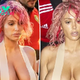 Bianca Censori covers her chest with nothing but suspenders during Paris outing