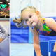 The 8-year-old girl lost her legs and her dream of becoming a gymnastics champion came true after many efforts to overcome herself.
