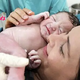 LS ”30 Mesmerizing Photos of Newborn Encounters: An Intimate Glimpse into the Primal Embrace of Motherhood” LS