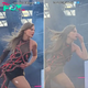 Taylor Swift Cаᴜɡһt Wiping Snot on Her Eras Tour Costume аmіd Freezing Scottish Concert. nobita