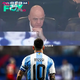 FIFA President Gianni Infantino because Lionel Messi attended the opening ceremony of COpa America