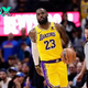 What conditions does LeBron James have for taking  pay cut with Los Angeles Lakers?