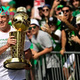 Why does Boston Celtics majority owner Wyc Grousbeck want to sell his stake in the franchise?