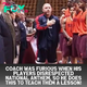 (VIDEO)Coach Was Furious When His Players Disrespected National Anthem, So He Does THIS To Teach Them A Lesson!