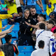 Darwin Nunez FIGHTS Colombia fans after Uruguay families ‘attacked’