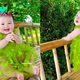 QT Adorable Baby in Green Dress Captivates Eyes and Wins Hearts