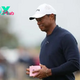 How is Tiger Woods doing at the Open Championship today? Will he make the cut-line?