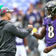 Baltimore Ravens head coach John Harbaugh thinks quarterback Lamar Jackson can be best in NFL history