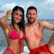 Lionel Messi Poses Shirtless in Walking Boot on Boat Alongside Bikini-Clad Wife Antonela Roccuzzo