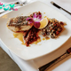 We Cook!  Mill’s Tavern’s Market Fish with Spicy Tomato Ezme and Quinoa Tabouleh
