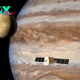 Europe's Jupiter probe to stage daring lunar-Earth fly-by