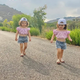 Endless inspiration and fascination when watching these extremely cute twin sisters walking around