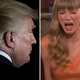 “Taylor Swift Loses Another 50 Million Followers on Instagram Following Trump’s Latest Post: ‘I Hate Taylor Swift'”.Cau