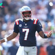 Will the New England Patriots replace quarterback Jacoby Brissett with backup Drake Maye?