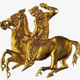 Scythian on horseback: A 2,400-year-old gold sculpture of a warrior heading into battle