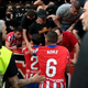 Madrid derby chaos: Game suspended after Atletico Madrid fans throw objects onto pitch after Real Madrid goal