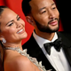 Chrissy Teigen Snuggles with Babies Esti and Wren Before the Oscars After Party.Linh