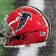 Why are the Falcons wearing red helmets in Week 4 against the Saints?