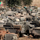 Israeli Tanks Mass on Lebanon Border as Fears of Ground Invasion Grow