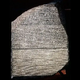 Why does the Rosetta Stone have 3 kinds of writing?