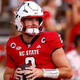 NC State QB Grayson McCall Sustains Hit to the Head, Helmet Knocked Off as He’s Carted Off Field