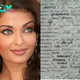 Aishwarya Rai's slam book entry goes viral amidst divorce speculations