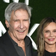 Harrison Ford, 82, and his wife Calista Flockhart, 59, can’t keep their hands off each other during a red carpet appearance.Linh