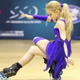 A 12-year-old roller dancer has captured 86 million views with their impressive footwork