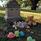 Every Day after 21 Year Old Sons Death, Grieving Mom Finds Baby Toys on His Grave