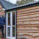 A teenager built his ideal tiny house entirely from reused materials and now enjoys living without paying rent