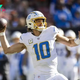 Justin Herbert player props and odds | Chargers vs. Titans in week 10 2024