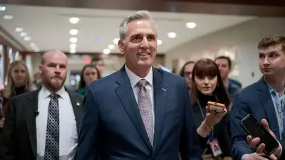 McCarthy heads into GOP leadership vote that could preview his path to speaker in January