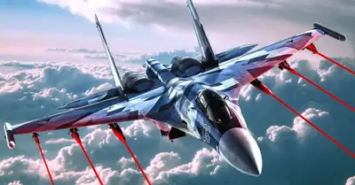 America conducts experiments on fighter jets using dead-eye laser weapons.
