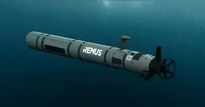 For days at a time, long-range robotic submarines sweep the waters