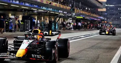 Starting grid for the 2022 Abu Dhabi Grand Prix