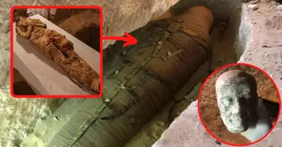 Finding a 2,500-year-old mummy in an abandoned Egyptian cemetery