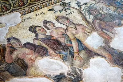 1,600-year-old mosaic of Hercules and Neptune's 40 mistresses unearthed in Syria