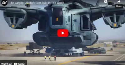 Let’s See The Largest Aircraft Ever Built In The World