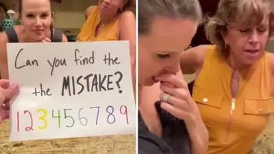 Brain teaser sends internet into frenzy. Can you spot the mistake?