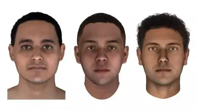 The Amazingly Handsome Face Of 3 Egyptian Boys "Reborn" From A 2,000-Year-Old Mummy